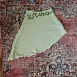 Princess Polly Pappilion Asymmetrical Midi Skirt